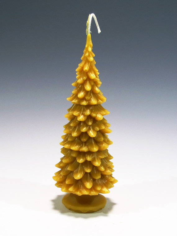 Beeswax Christmas Tree Candle dwellingdecor