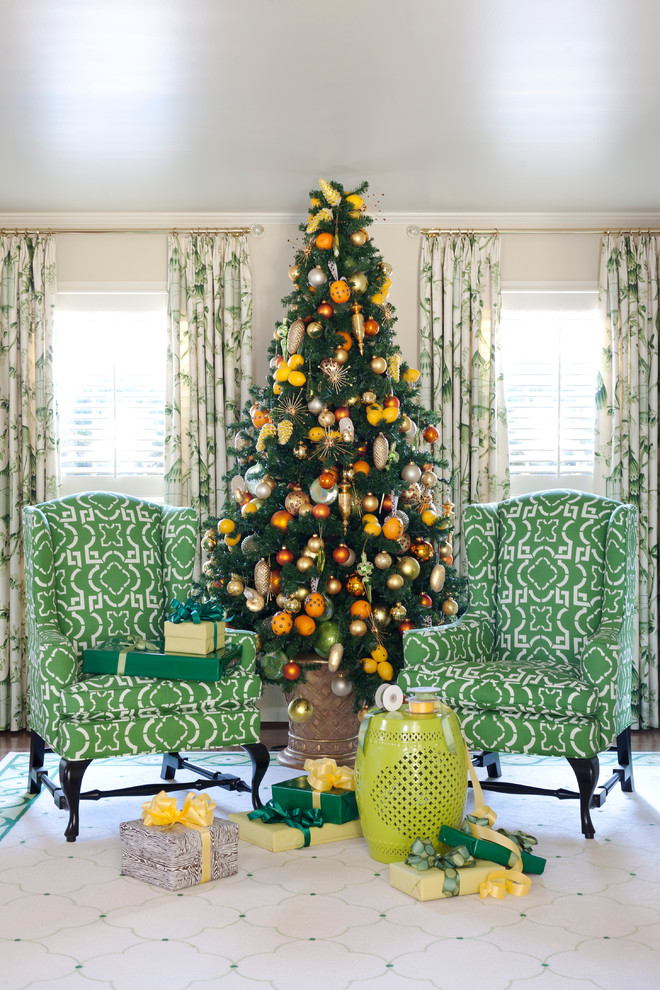 Living Room Christmas Tree Dwellingdecor
