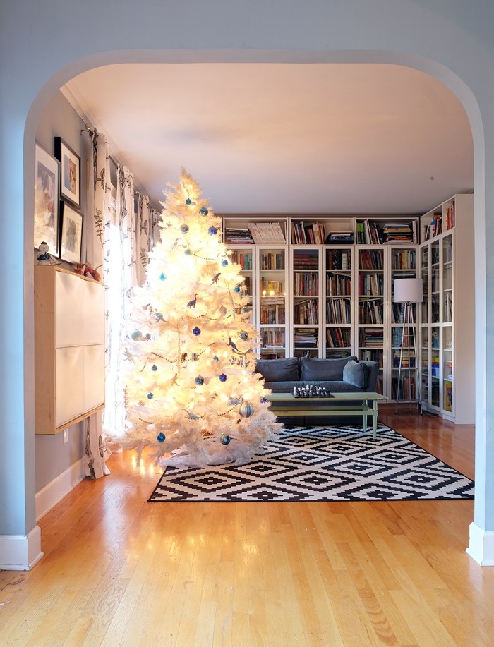 White Christmas Tree Dwellingdecor