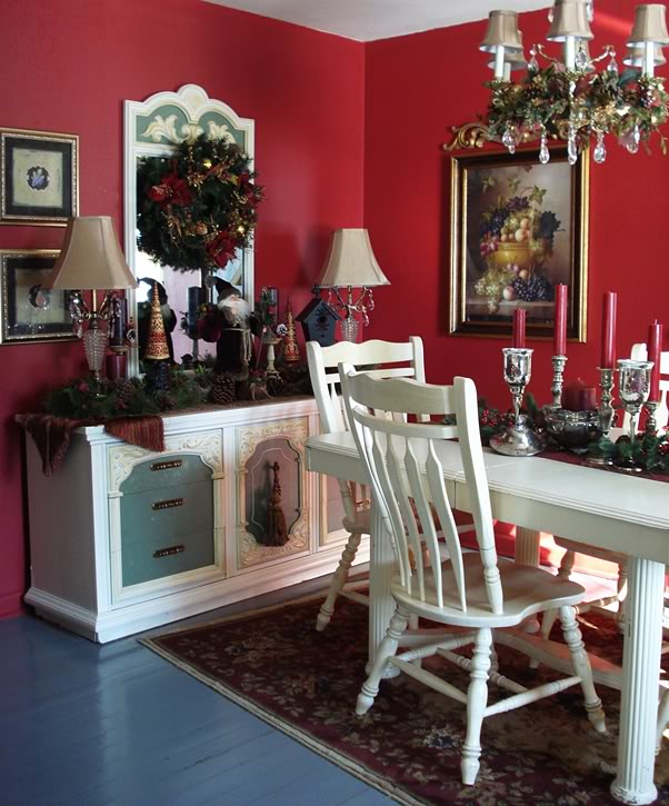 A Christmas Dining Room