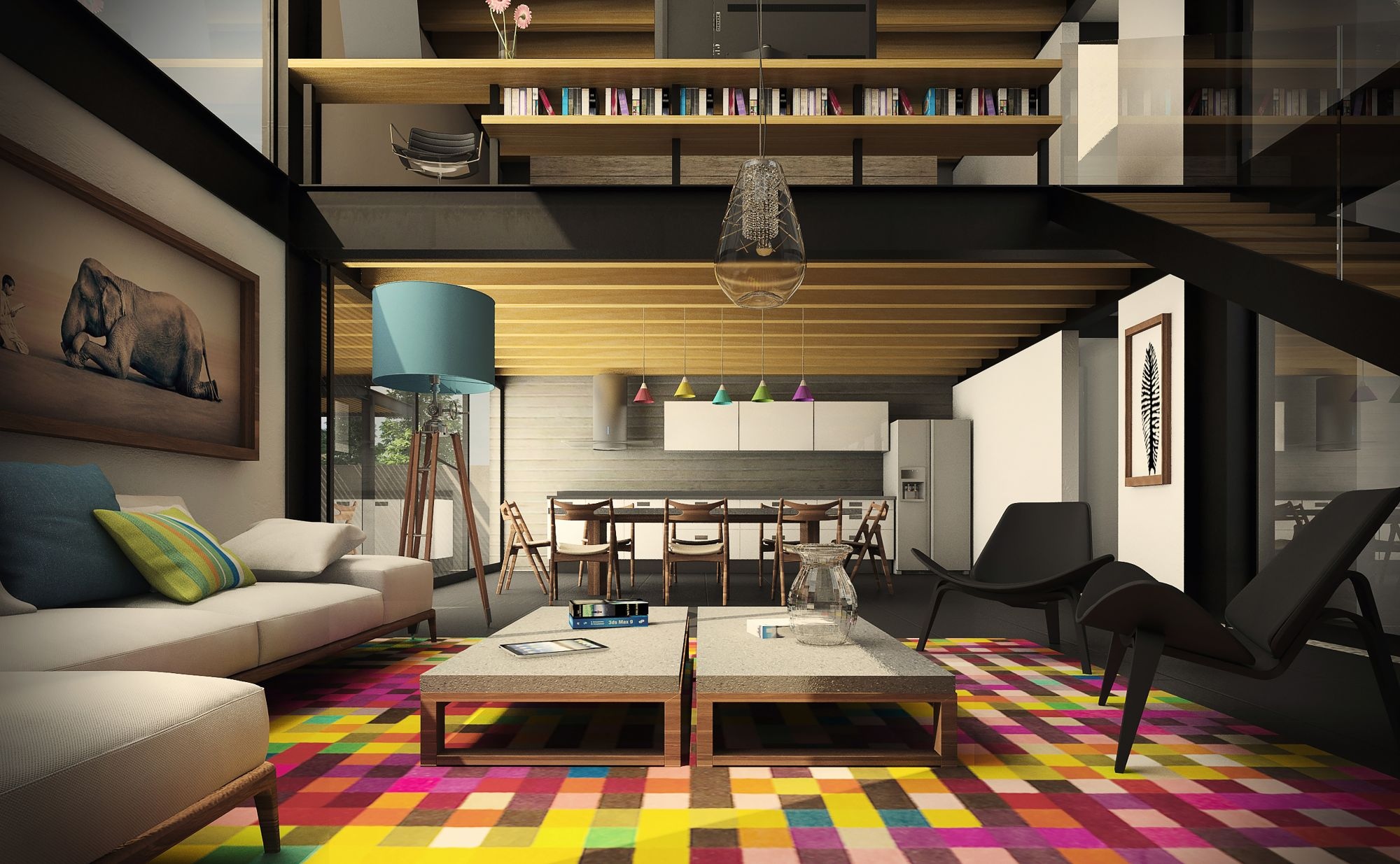 colorful-living-room-design
