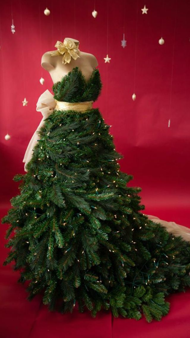 Christmas tree dress