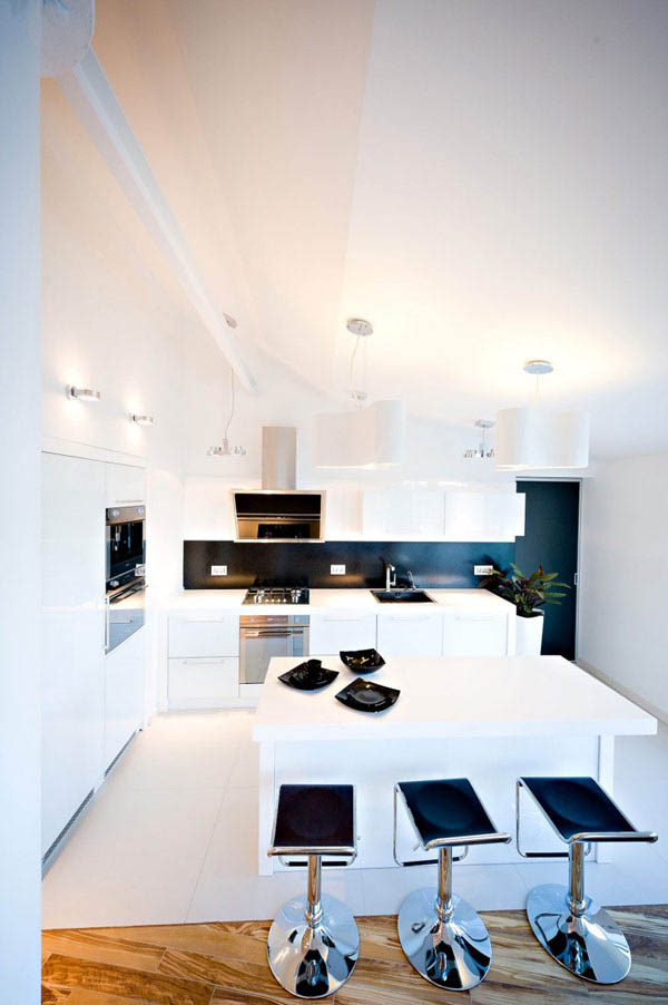 Modern-White-Kitchen-Design-of-Loft-Design-by-GAS