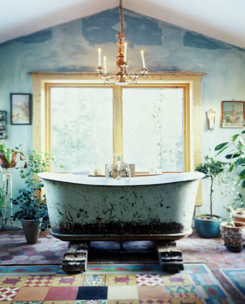 25 Awesome Bohemian Bathroom Design Inspirations