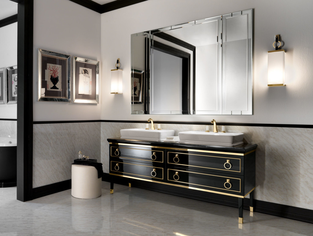 Bathroom vanity Art Deco Style
