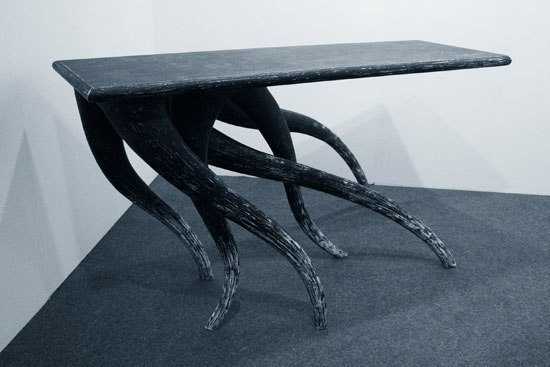 tree root shaped coffee table base