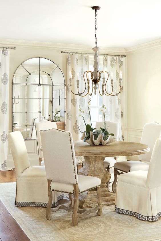 Traditional dining space