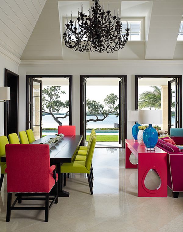 neon-furniture-for-dining-room
