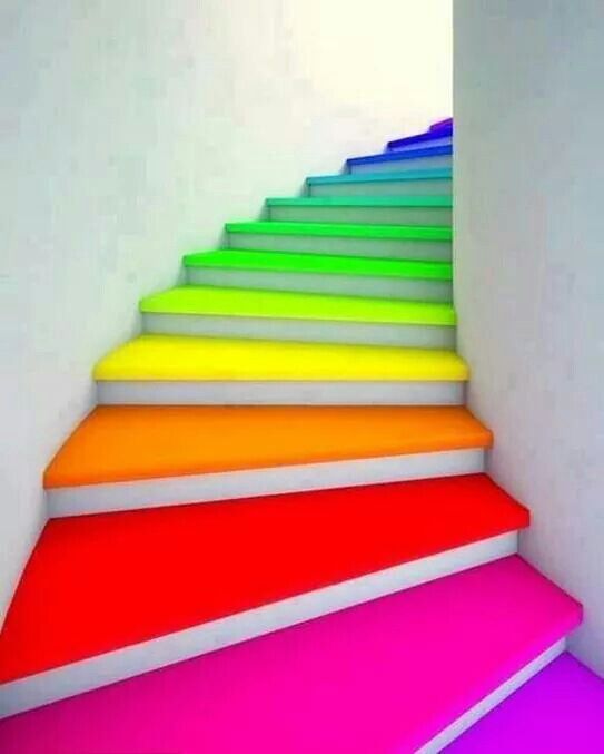 rainbow-stairs