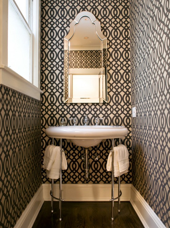 black-and-white-powder-room-with-style