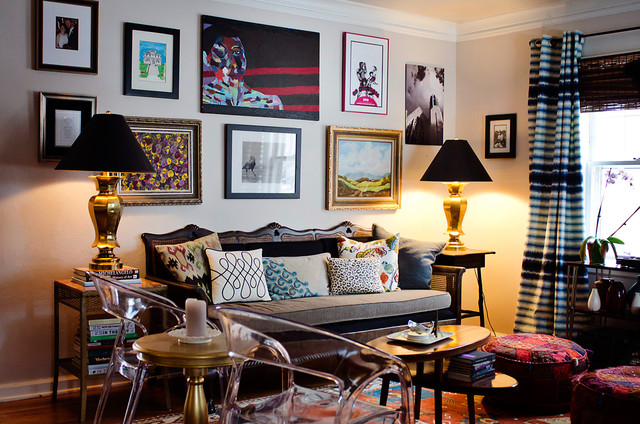 BirdHouse Eclectic Living Room Design