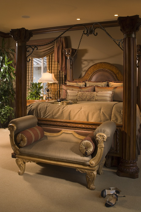 Mediterranean Master Bedroom