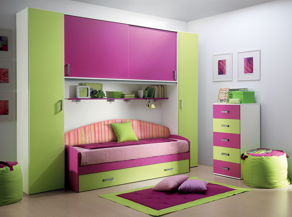 Trundle Bed Kids Modern with Italian Kids Bedroom