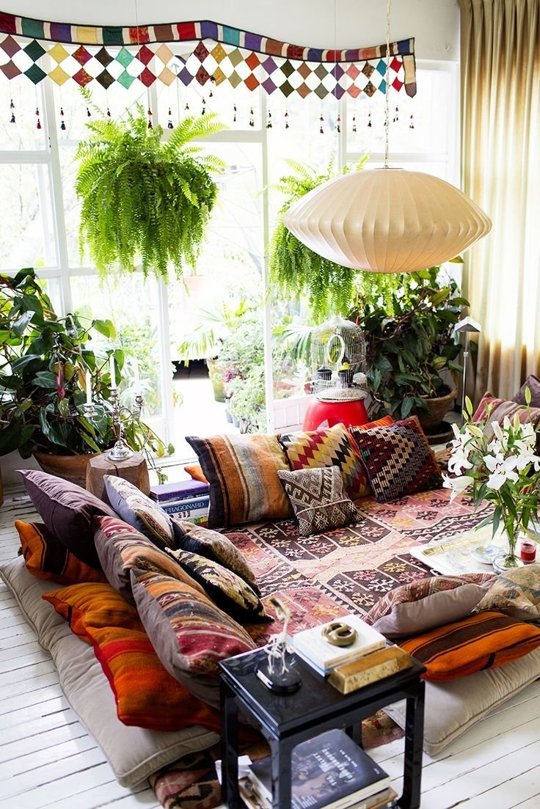 Bohemian Living Rooms