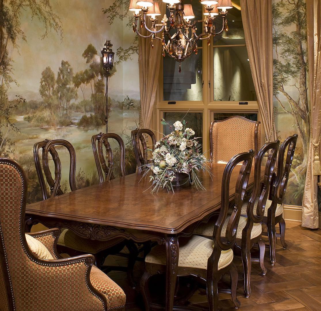 Formal Dining Room Home Design and Remodeling Ideas