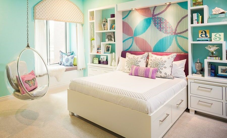 Colorful Chain Accent Kids Bedroom
