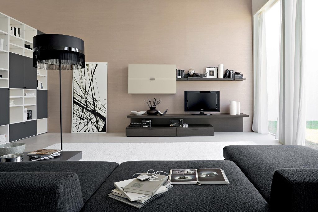 Contemporary Modern Rustic Living Room