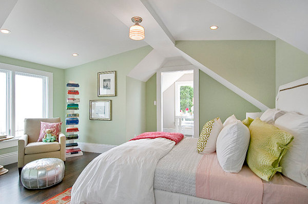 Bright Pastel Bedroom