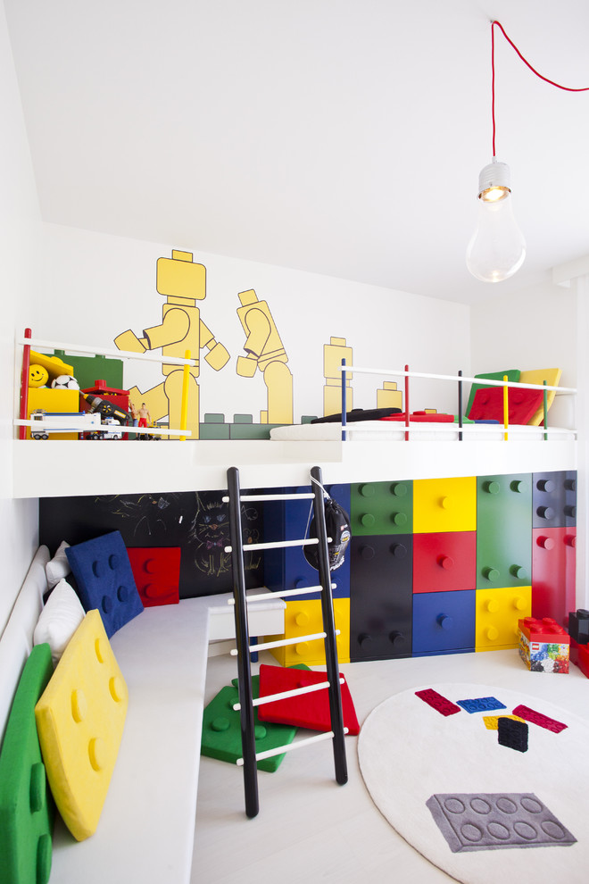 Contemporary Colorful Kids Bedroom