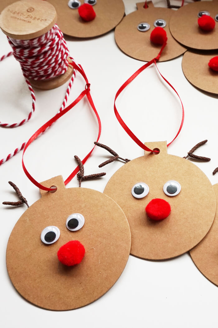 Rudolph Easy Christmas Craft