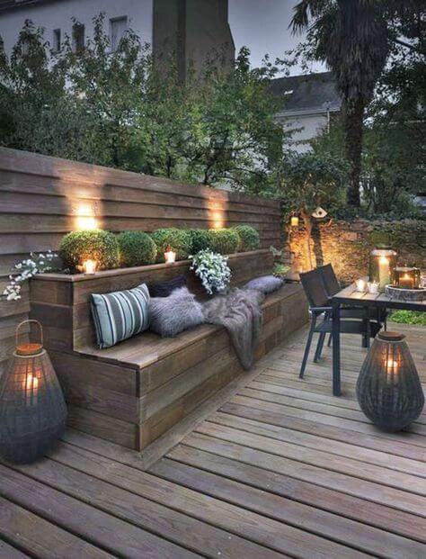 10 Beautiful Nighttime Terrace Lighting Ideas