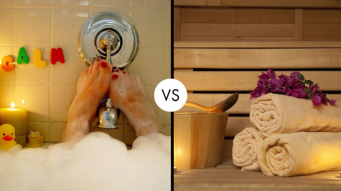 Bath vs Sauna